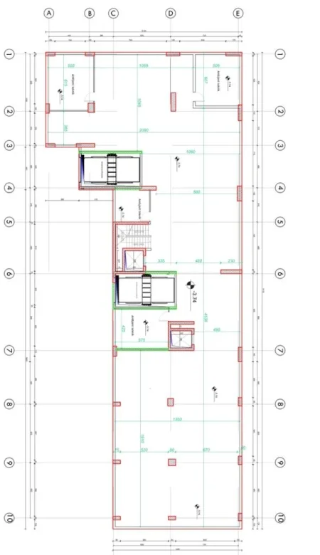 shes ambjent biznesi Kati -1, 830 m² 1.200.000 Euro (Rruga Sulejman Delvina)