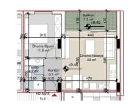 Durres, shitet apartament 1+1+BLK Kati 3, 64 m² 95.400 Euro (gjiri i Lalzit)