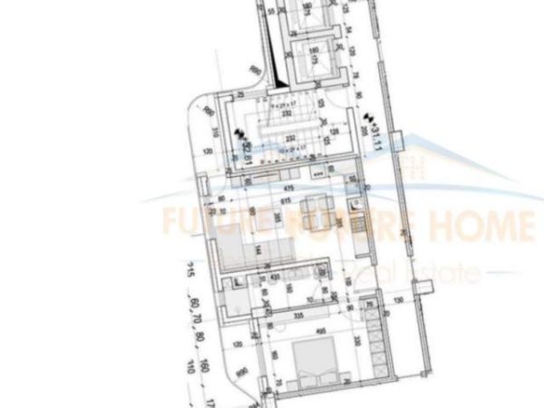 Tirane, shes apartament 1+1+BLK Kati 9, 77 m² 130.700 Euro (Corner Residence)