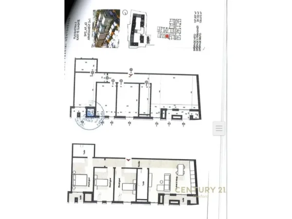Tirane, shitet apartament 3+1+Aneks+Ballkon Kati 6, 157 m² 196.000 € (Kinostudio)