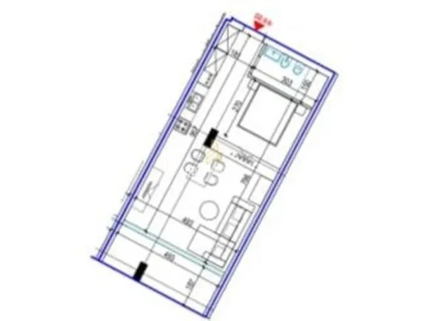 Dhermi - Palase, shitet apartament 1+1+Ballkon Kati 3, 90 m² 270.000 € (Jale Bay Music Village Vlorë, Albania)