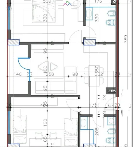 Shqiperi, shes apartament 2+1 Kati 5, 96 m² 84.000 € (Rruga Liria)