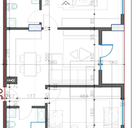 Shqiperi, shes apartament 2+1 Kati 5, 96 m² 84.000 € (Rruga Liria)
