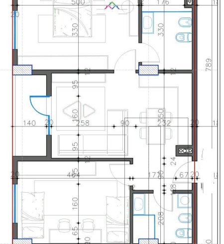 Tirane, shes apartament 2+1 Kati 5, 110 m² 96.500 € (Rruga Iliria)