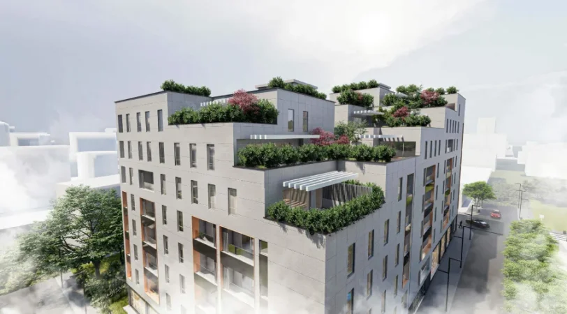 Tirane, Liste me oferta apartamente 1+1/2+1/Poste parkimi Kati 2/5, 50m²-70.5m²-91 m² 80.000€/95000€/145000€ (Rruga Zhegu)