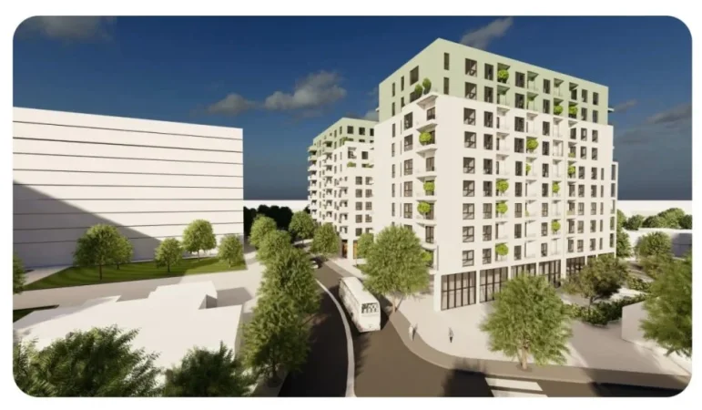 Tirane, shes apartament 1+1+Ballkon Kati 7, 58 m² 87.600 € (Rruga Javer Malo OKAZION)