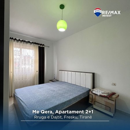 Tirane, jepet me qera apartament 2+1 Kati 5, (Rruga e Dajtit)
