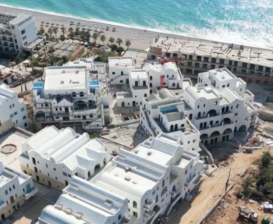 Dhermi - Palase, shitet apartament 1+1+Ballkon Kati 2, 74 m² 205.968 € (Santorini 2)