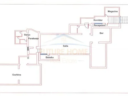 Tirane, jepet me qera ambjent biznesi Kati 1, 418 m² 2.900 € 