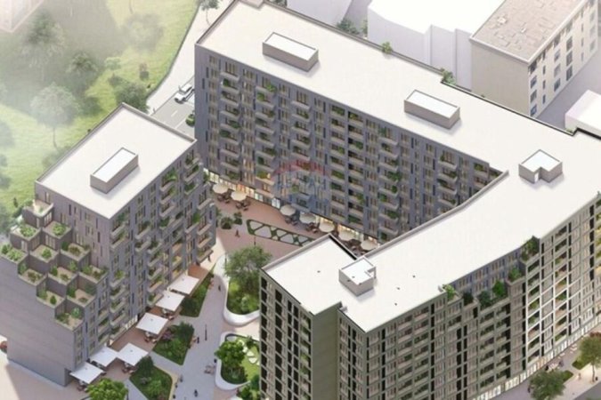 Tirane, shitet apartament 1+1 Kati 9, 75 m² 139.268 € (Fusha Ali Demi, Tiranë)