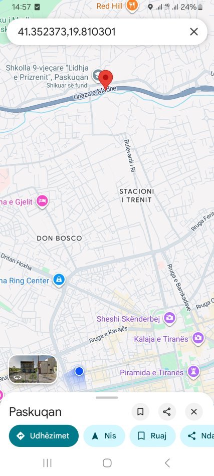 Tirane, shitet apartament 1+1+Aneks+Ballkon Kati 7, 65 m² 70.000 € (Rruga Dine Hoxha)