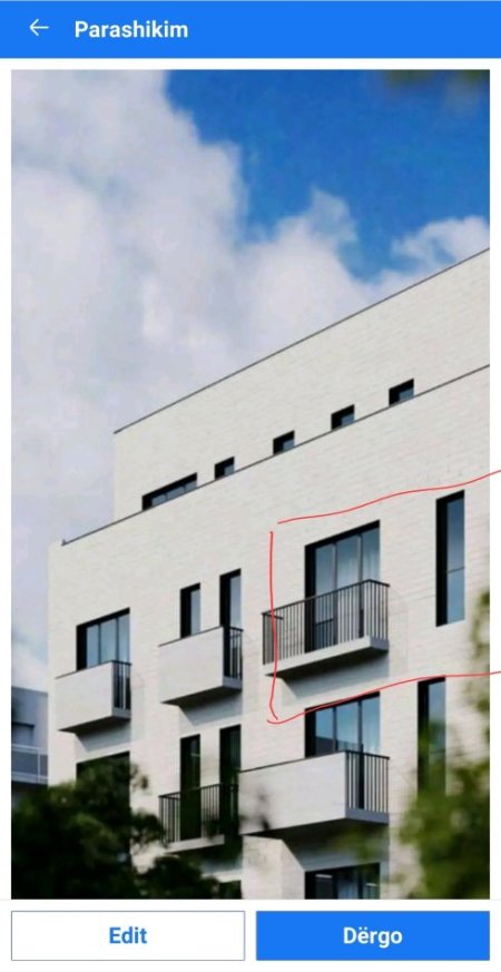 Tirane, shitet apartament 1+1 Kati 3, 52 m² (Hamdi garunja)