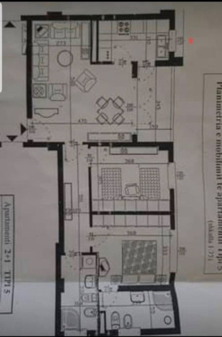 Tirane, shitet apartament 2+1 Kati 7, 100 m² 180.000 € (PALLATI ME SHIGJETA)