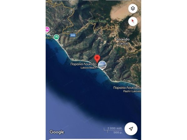 Sarande, shitet toke , 3.700 m² 666.000 € (Lukove , Sarande)