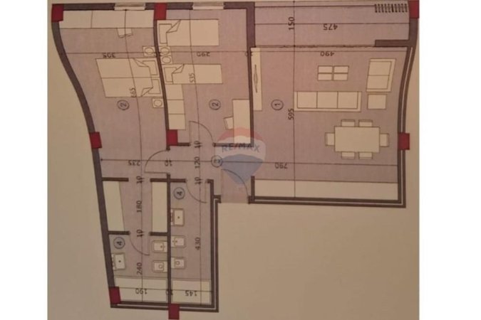 Tirane, shitet apartament 2+1 Kati 5, 116 m² 195.000 € (Evergreen Residence - Rruga Idriz Dollaku (ID: 530281026-1027)