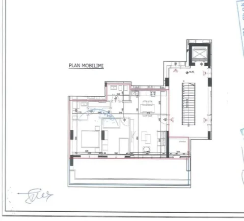 SHITET APARTAMENT 2+1+2 PALLATI I BRIGADAVE  212.000 €