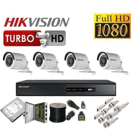 Set kamerash HIKVISION 2mpx 298€ me garanci 1 vjecare