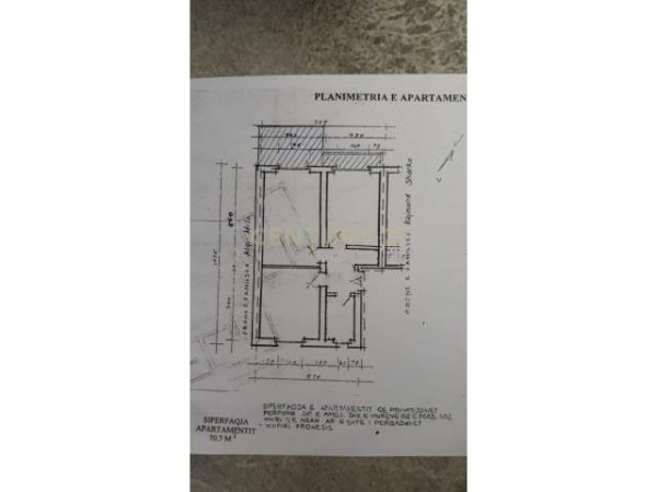 Tirane, shes apartament 2+1+BLK Kati 2, 71 m² 90.000 Euro (Mozaiku i Tiranes)