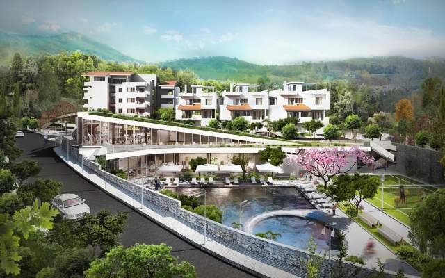 Tirane, shitet apartament 3+1+BLK Kati 5, 190 m²  (Sunrise Residence)