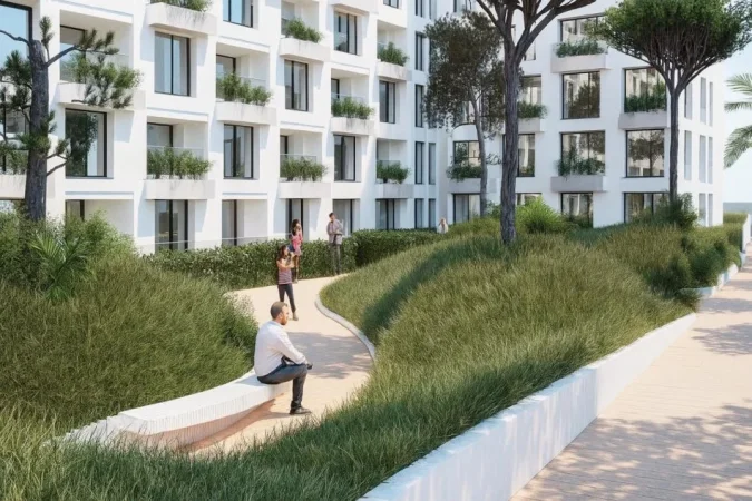 Gjiri Lalezit | Hamallaj, shitet apartament 1+1 , 75 m² (Gjiri i Lalzit)