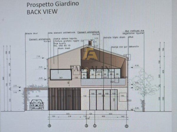 Tirane, shitet Vile 2 Katshe , 330 m² 500.000 € (Lunder)