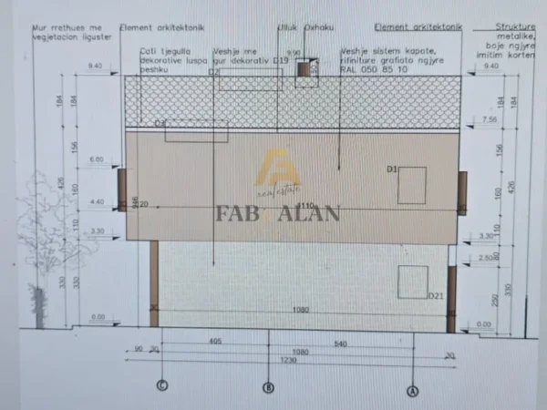 Tirane, shitet Vile 2 Katshe , 330 m² 500.000 € (Lunder)