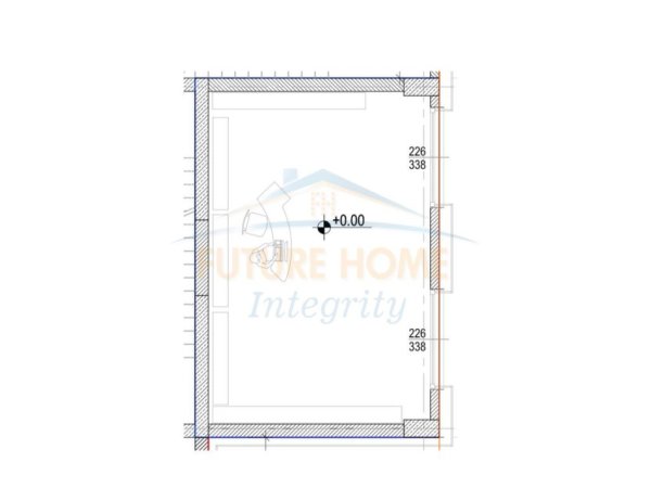 Tirane, shitet ambjent biznesi Kati 0, 44 m² 292.140 € (Riverside Residence)