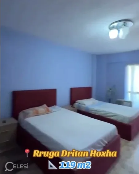 JEPET APARTAMENT 2+1 ME QERA AFER UNIVERSITETIT ZOJA KESHILLIT MIRE,  600 €uro