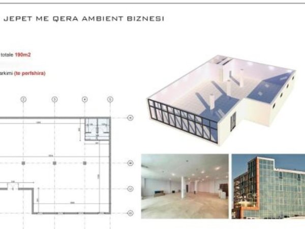 Tirane, jepet me qera ambjent biznesi , 924 m² 8.000 € 