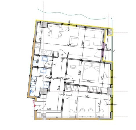 Tirane, shitet apartament 2+1+2+ 2Ballkone , 105 m² 120.250 € (Aluna Complex, Paskuqan)