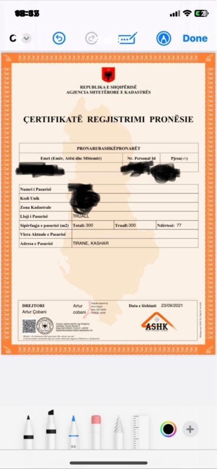 Tirane, shitet truall , 