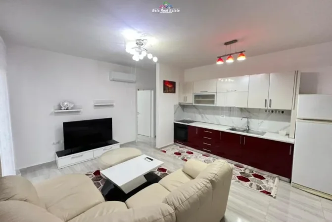 Tirane, jepet me qera apartament 1+1 Kati 4, 70 m² 650 € (Rruga Hysni Gerballi)