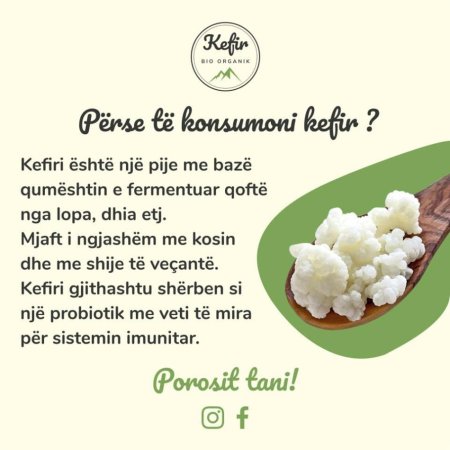 Tirane, ofroj KEFIR BIO ORGANIK