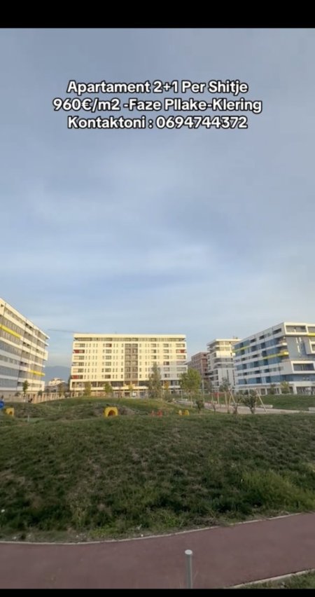 Tirane, shitet apartament 2+1+Ballkon Kati 8, 100 m² 95.700 € (Univers City Okazion Faze Pllake 960€/m2)