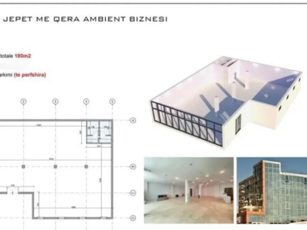 Tirane, jepet me qera ambjent biznesi , 924 m² 8.000 € 