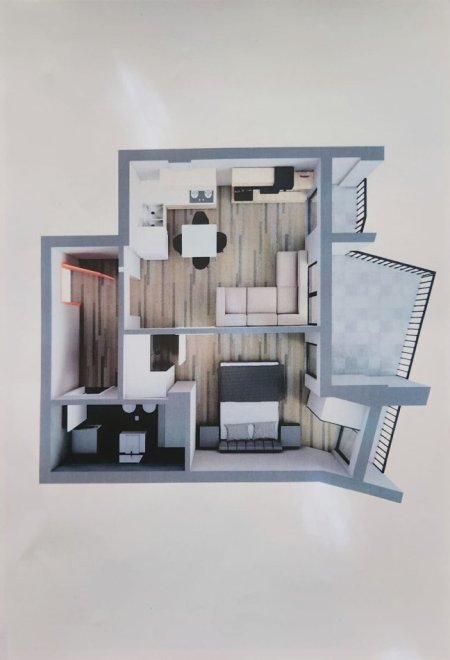 Tirane, shitet apartament 1+1 Kati 2, 63 m² (Selvia)