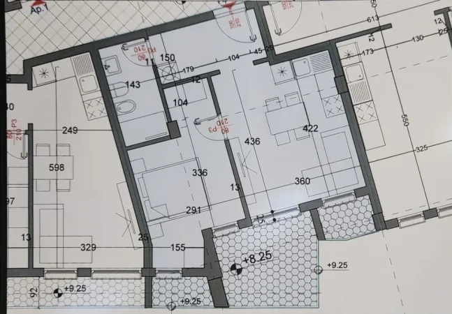 Tirane, shitet apartament 1+1 Kati 2, 63 m² (Selvia)