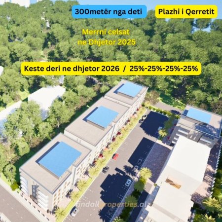 Qerret, shes apartament 1+1+Aneks+Ballkon Kati 2, 97.875 € 