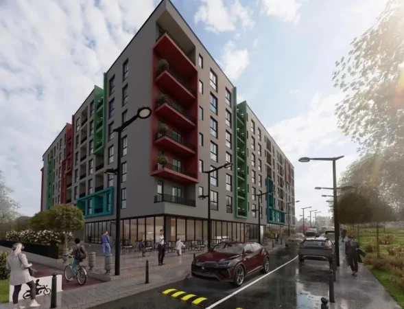 Tirane, shitet 2+1+Ballkon Kati 4, 105 m² 125.800 € (PASKUQAN)