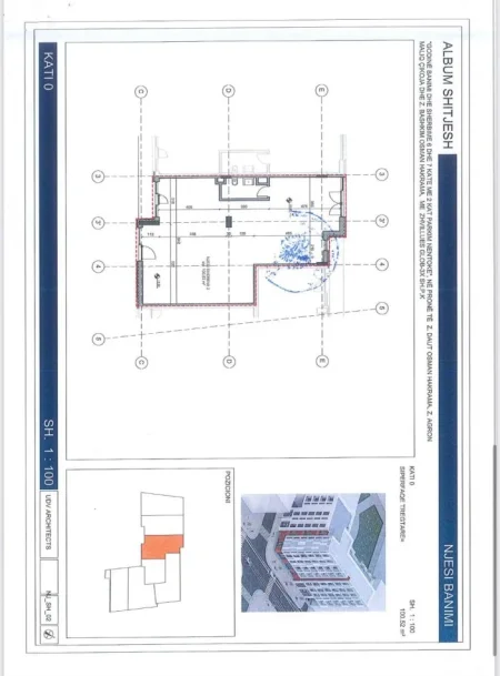 Tirane, shes ambjent biznesi Kati 0, 169 m² 420.000 € (Bulevardi i Ri)
