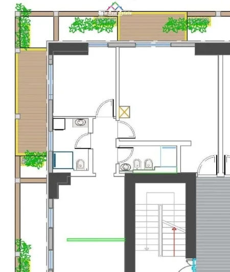 Tirane, jepet me qera zyre Kati 4, 124 m² 850 € (Rruga e Kavajes)