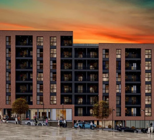 Tirane, shes apartament 1+1+Ballkon Kati 2, 79 m² 93.000 € (Rezidenca Apollo)