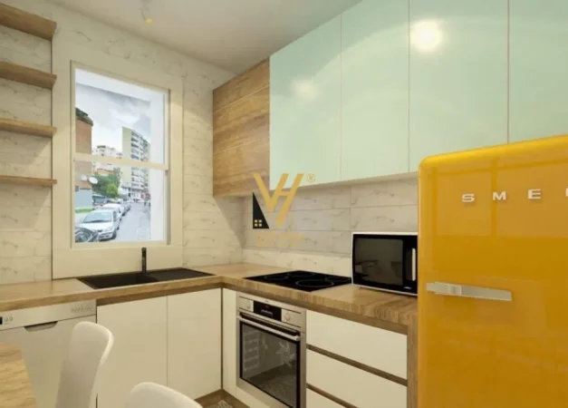 Tirane, jepet me qera apartament 1+1+Ballkon Kati 2, 68 m² 1.000 € (QENDER)