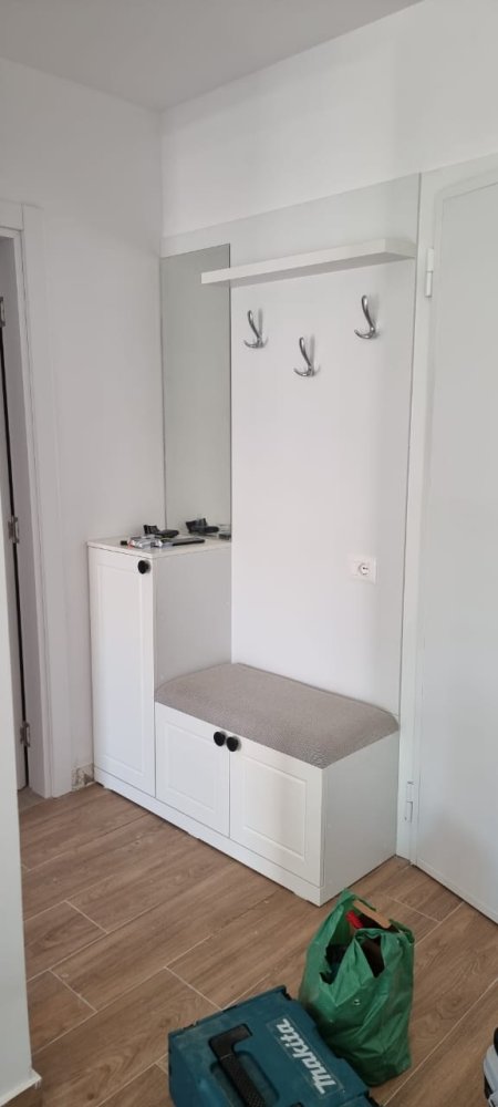 Tirane, jepet me qera apartament 1+1+BLK Kati 4, 60 m² 350 Euro (Rruga Mustafa Mara)