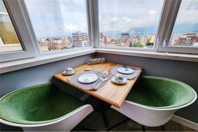 Tirane, shitet apartament 3+1+BLK Kati 8, 106 m² 240.000 Euro (hoxha tahsim)