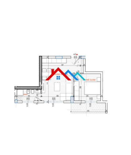 Shqiperi, shitet apartament 1+1+Ballkon Kati 7, 58 m² 107.000 € (RRUGA BABE REXHA,RRUGA E KAVAJES)