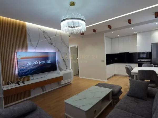 Tirane, jepet me qera apartament 2+1+Ballkon Kati 3, 105 m² 1.250 € (Sol126944)