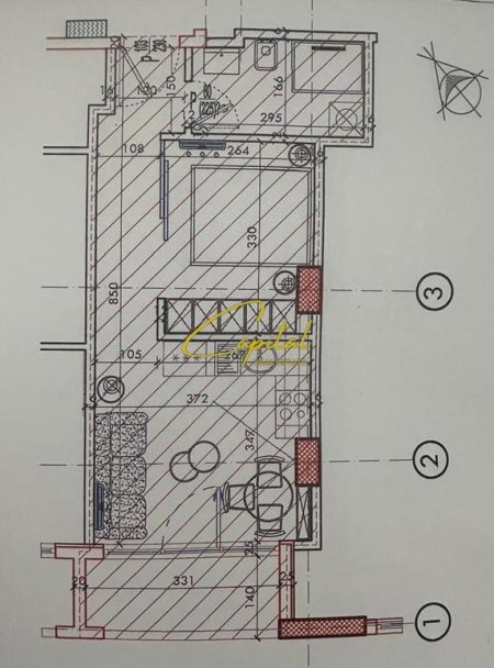 Tirane, jepet me qera zyre Kati 1, 65 m² 750 € (MYSLYM SHYRI)