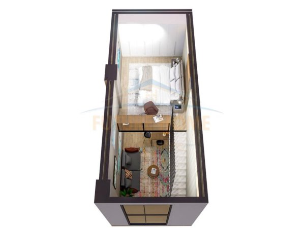 Durres, shitet garsonier 1+1+Ballkon Kati 0, 40 m² 55.000 € (Rezidenca Vizion, Mali i Robit)