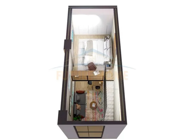 Durres, shitet garsonier 1+1+Ballkon Kati 0, 40 m² 55.000 € (Rezidenca Vizion, Mali i Robit)